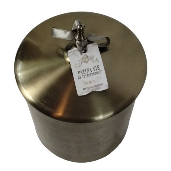 Thirstystone Patina Vie Distressed Etched Kitchen Canister - Picture 3 of 9